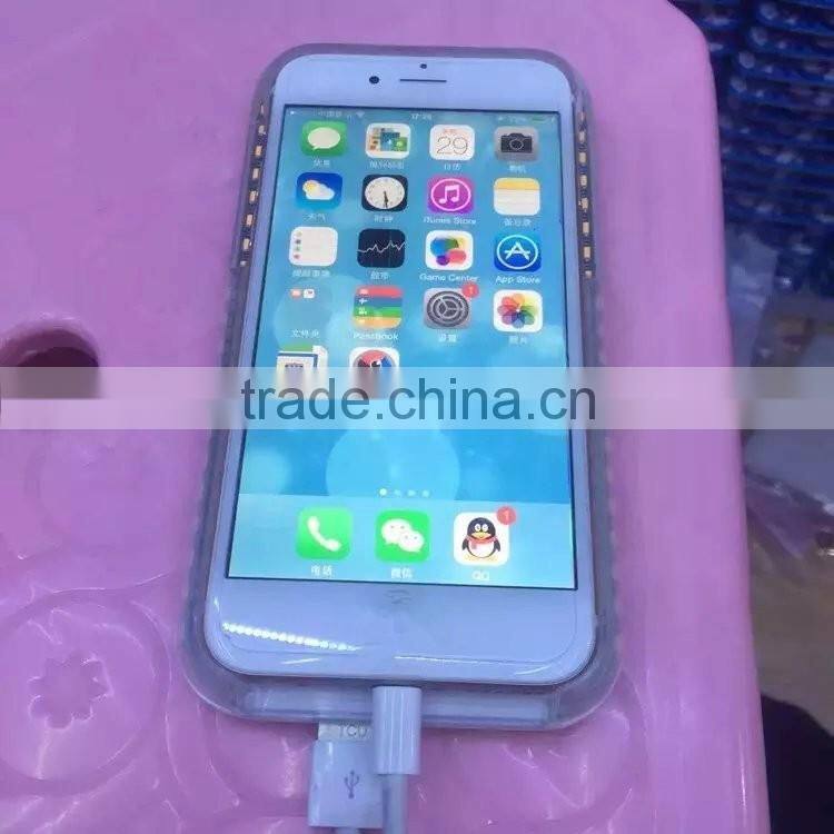 2016 New design brand new hot sale custom design for iphone6 led phone case
