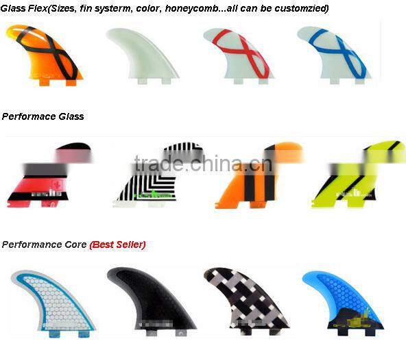 Cheap longboard fins surfboard fins/plastic fiberglass surfboard fins