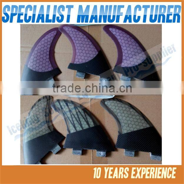 Wholesaler hot selling FCS G5 size surfing fins/ surfboard fins