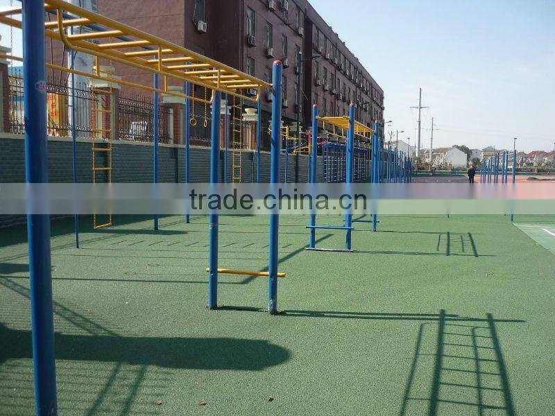 sports equipment -staggered piling