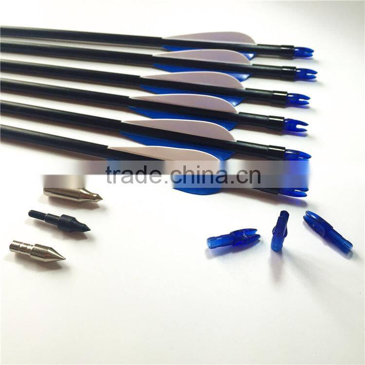 Hot selling archery fiberglass arrow