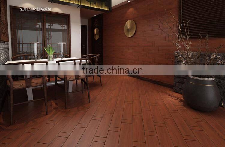 Discontinued Thickness 9mm Hot Sale Lively Wood Look Ceramic Rustic ceramic Tiles