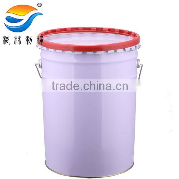 20L flower lug lid tin bucket for paint