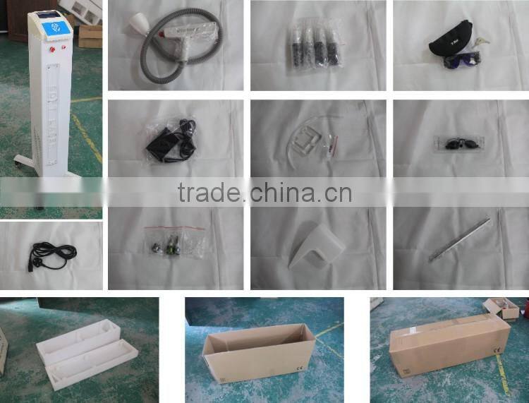 1064 532nm pigmentation removal tatoo removal nd yag laser machine prices
