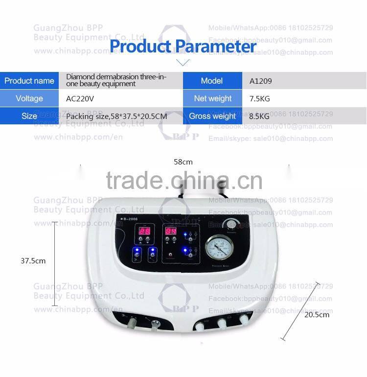 Cheapest price micro dermabrasion for accelerate metabolism and deep clean /grind the dead skin