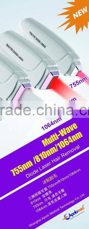 Apolomed laser diode hair removal machine 980nm diode laser hair removal
