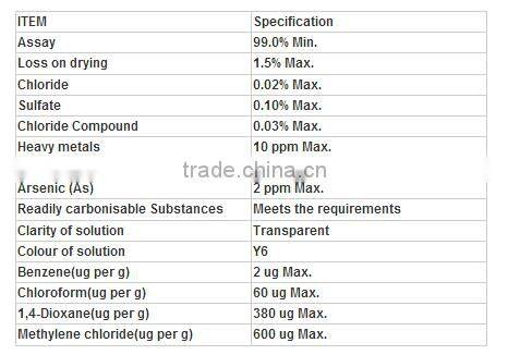 Food grade BP Granular Sodium Benzoate