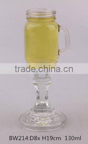 glass mason jar with lid