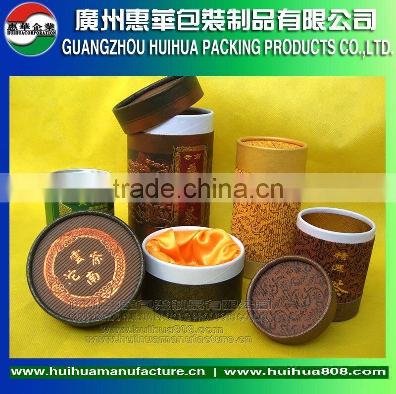 Custom full color printing carton tube box