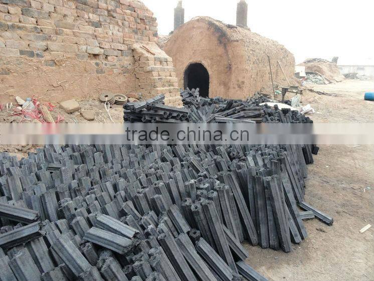 manufacture supply green and environmental protection BBQ charcoal/high temperature machine made charcoal for sale