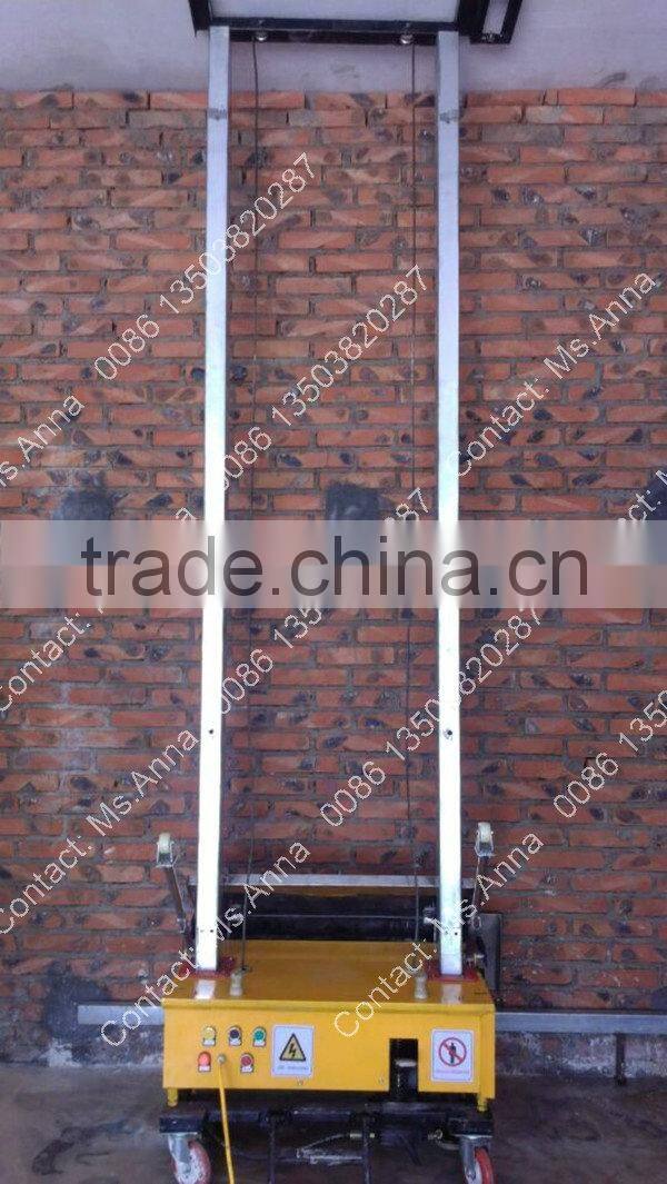 Automatic Wall Cement Plastering Machine For Block Wall