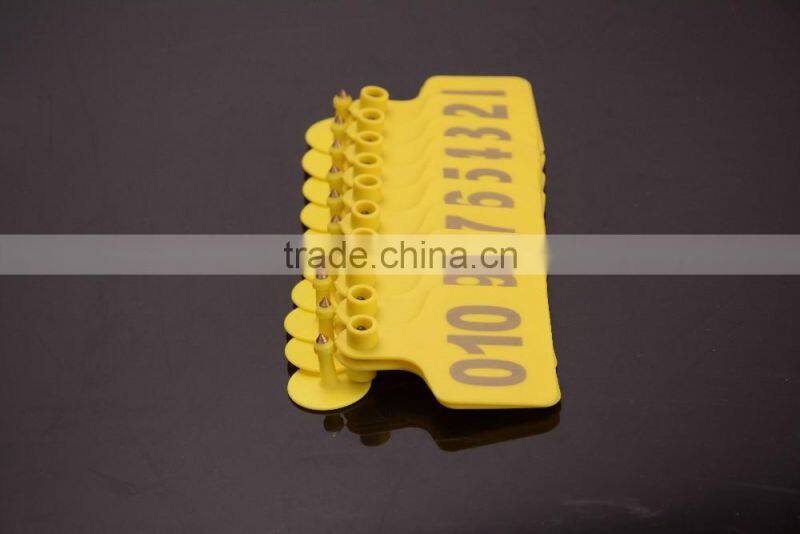 Hot sale animal identification mark livestock ear tag for sheep