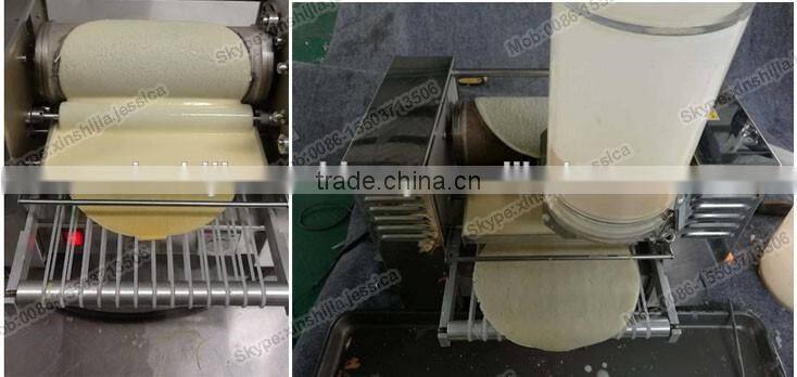 Automatic cake crisp skin making machine