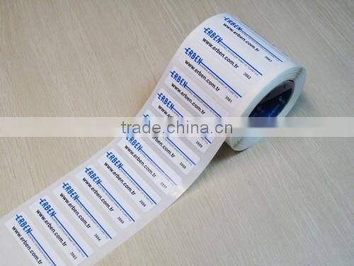 One-off Windshiled Tag RFID Sticker for Cars