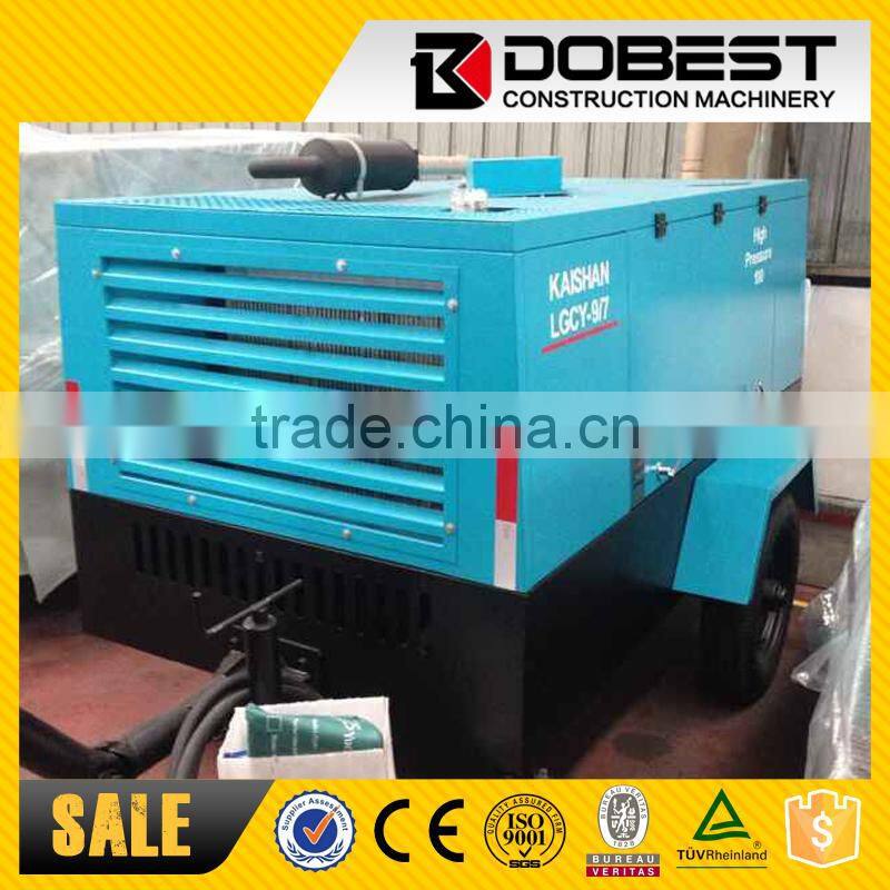 Chinese KAISHAN Diesel Driven Portable Screw Air Compressor LGCY-6/7