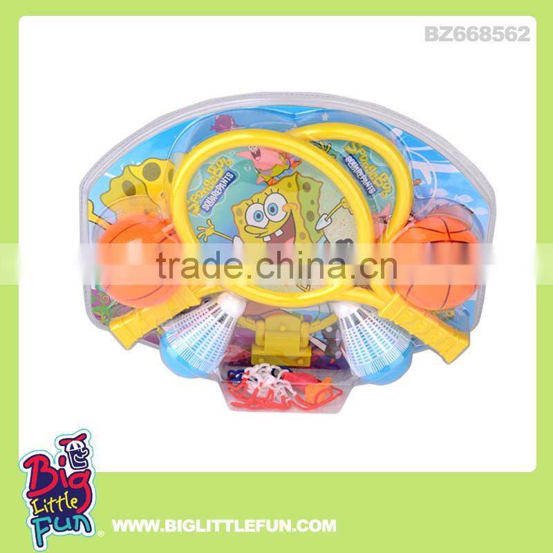 Basketball toys and racket toy, sport toys & games