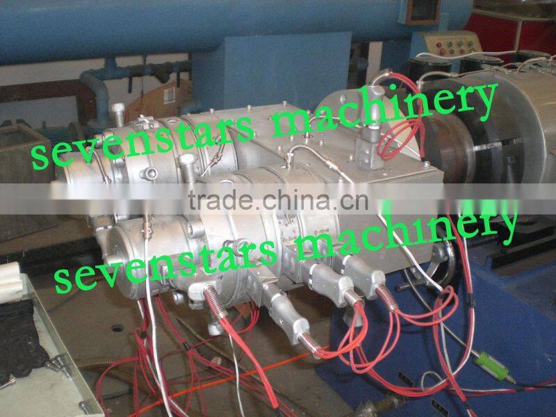 PVC pipe line with the diameter 63-160mm