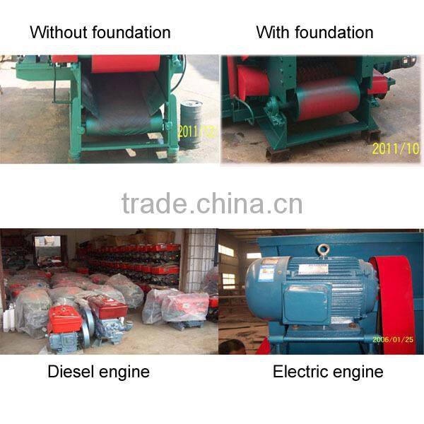 2017CE approved wood chipper with low price