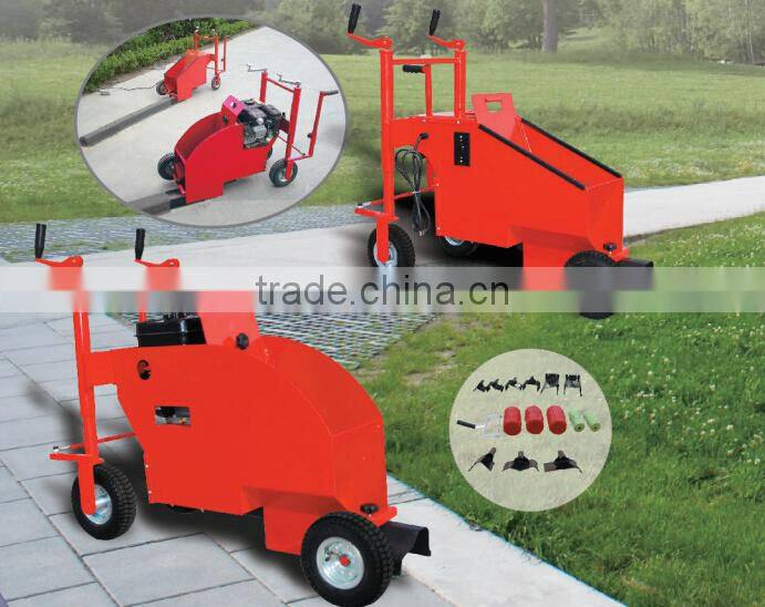 High speed gasoline curbing machine