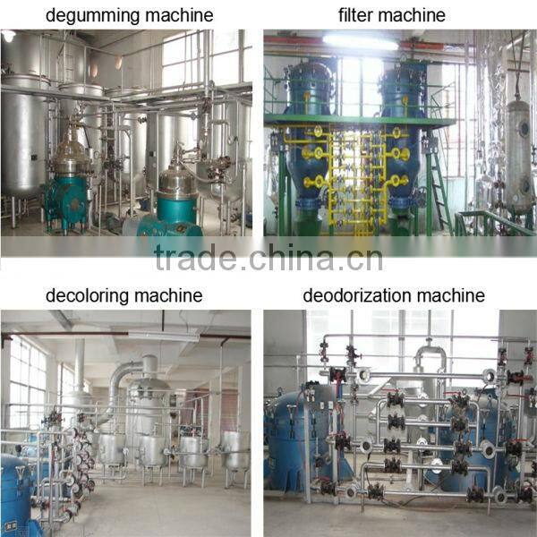 Qie Reliable and Professional Used Cooking Oil Refinery / Rice Bran Oil Machine with CE Proved