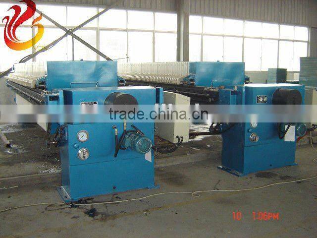 Automatic Membrane Filter Press Designed for Different Minging Concentrate Filtering
