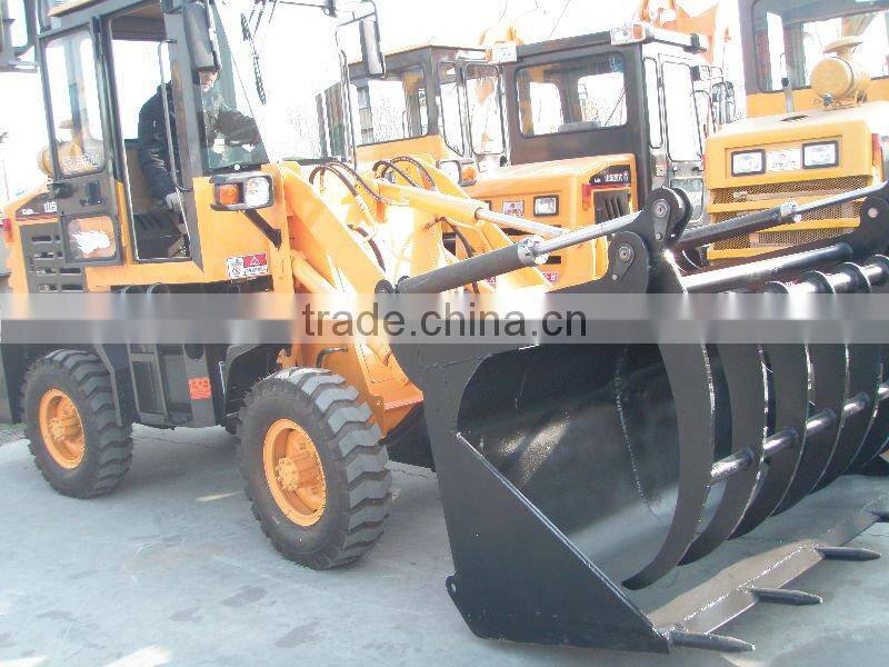 China Wheel Loader With 1.7m3 Hucket Capacity