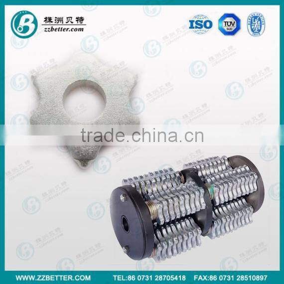 6 point carbide tip scarifier cutter