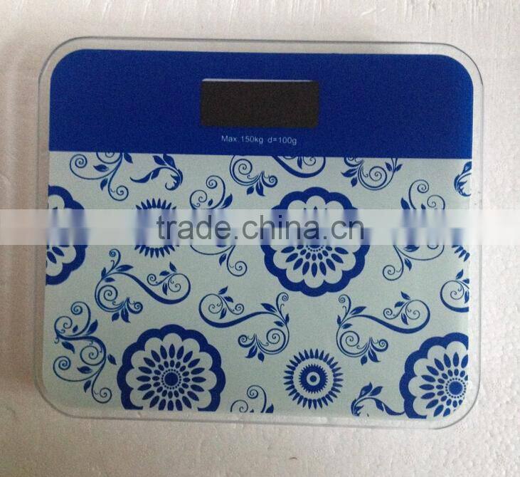 Tempered Glass Health Scale Electronic Weight Scale