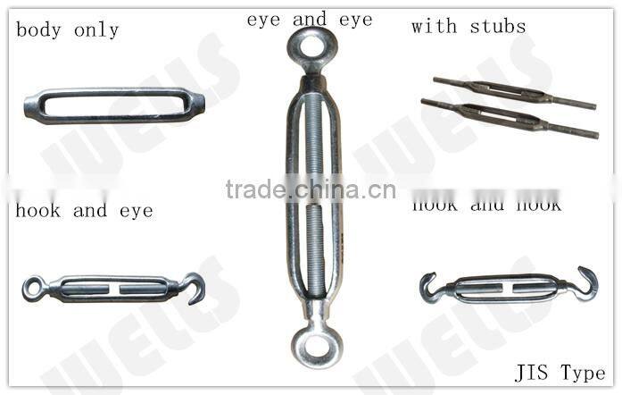 JIS Frame Type turnbuckle hook-eye