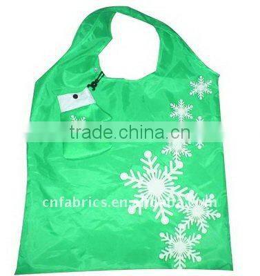 christmas hats shopping bag 190T polyester