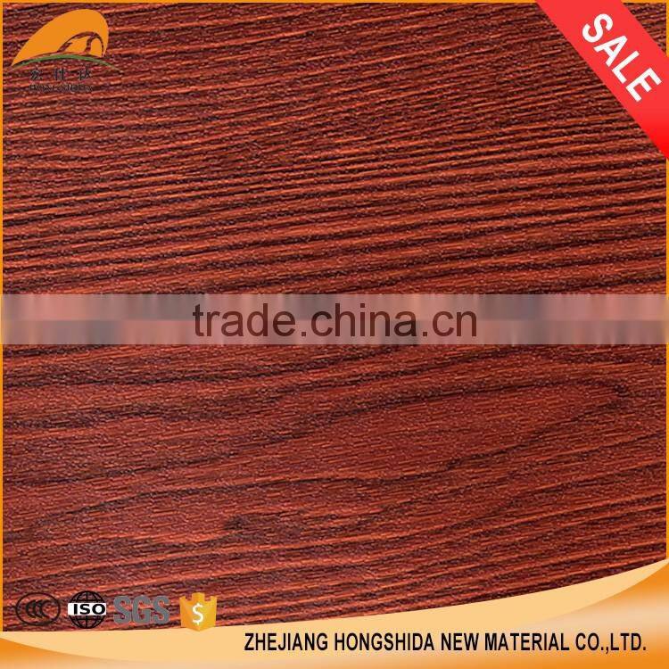 Hot sale adhesive thin film wood grain paper, self adhesive protective film
