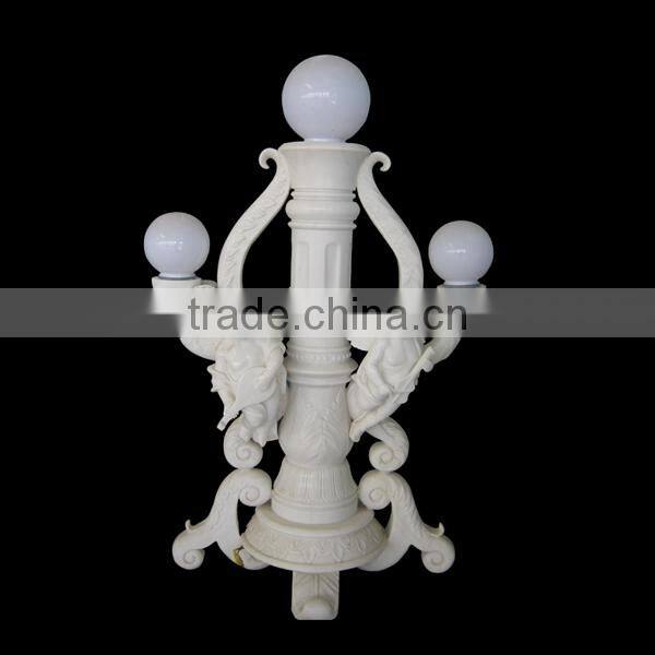 Angel Carved Statue Lamp for Sale