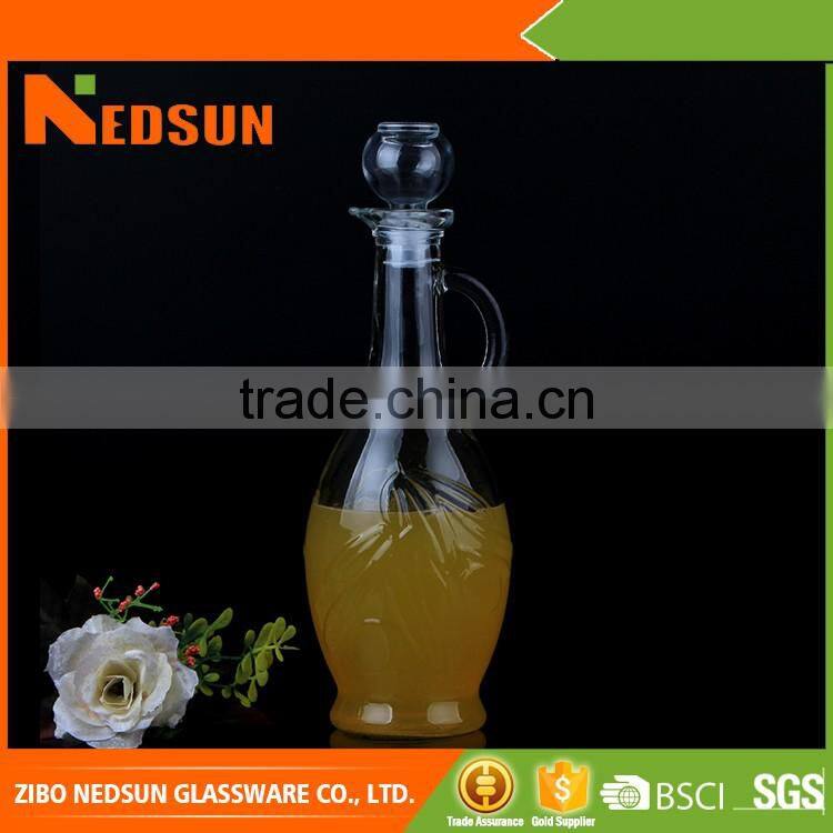 Best selling olive bottle oil with stopper for chicken