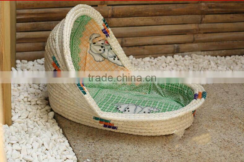 100% handmade wicker cat basket cat carry basket wholesale