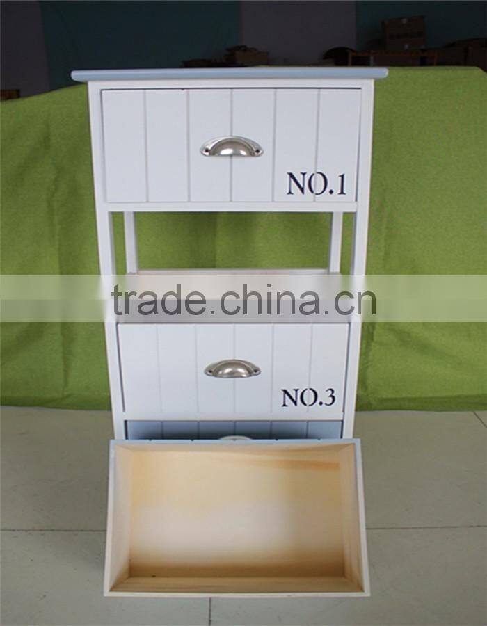 Unfinished cheap wood ambry for 4 hole