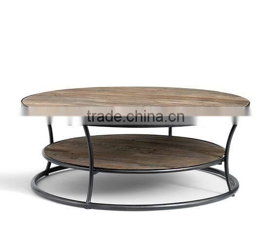 2016 Hot sale American style living room homemade coffee wood table