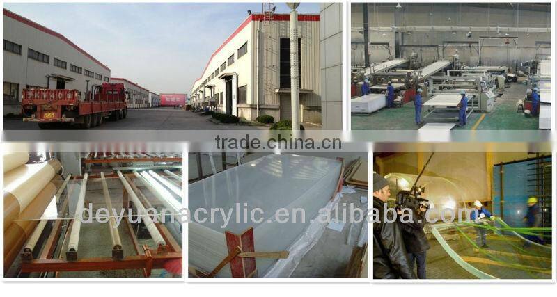 frosted acrylic tube/ custom acrylic tube