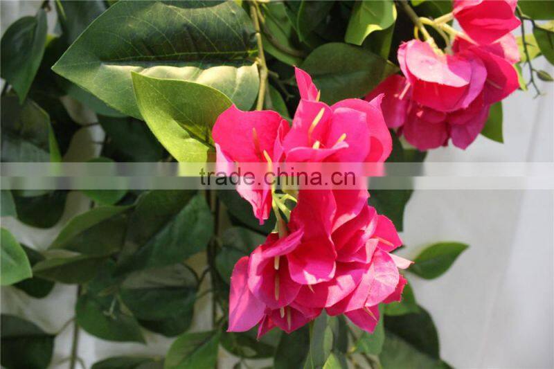 artificial branch leaves fake leaves with flower for decor