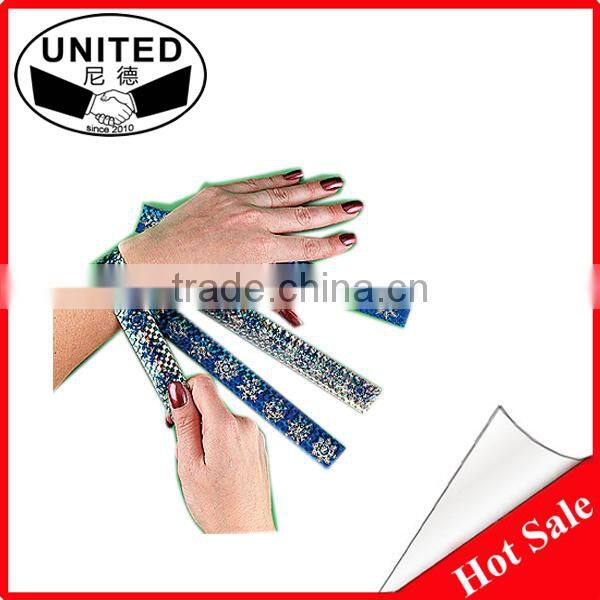 OEM Souvenir Promotional Gift Slap Bracelet Custom Design Slap Wristband
