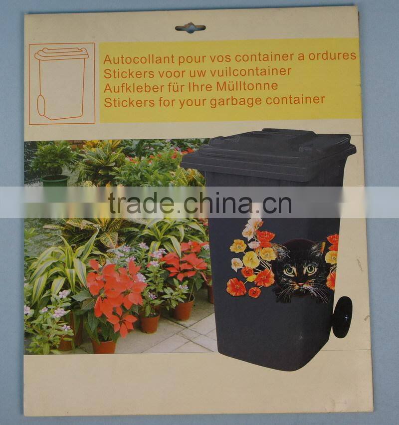 DIY Eco-Friendly Waste Bin Sticker