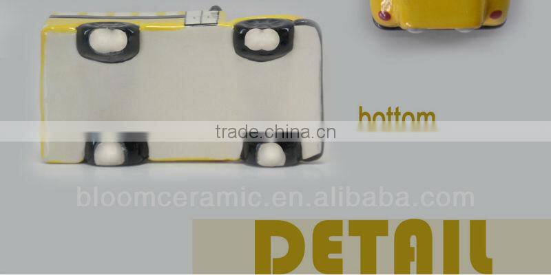 Indoor car shaped plant pot