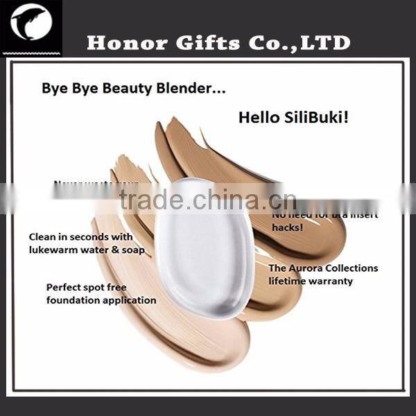 Amozon Hot Eco-friendly Silicone Make Up Sponge