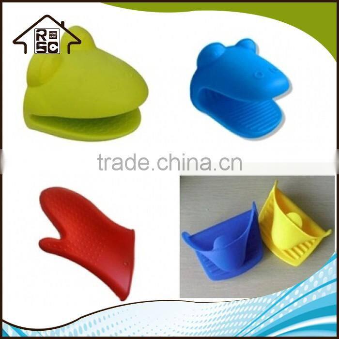 NBRSC Shipment in time New Non-slip Silicone Cooking Glove Silicone Glove Silicone Rubber Gloves