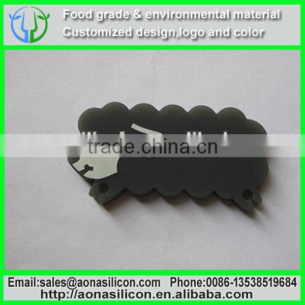 Fashional Sheep silicone cable winder/wire organizer/silicone earphone cable winder