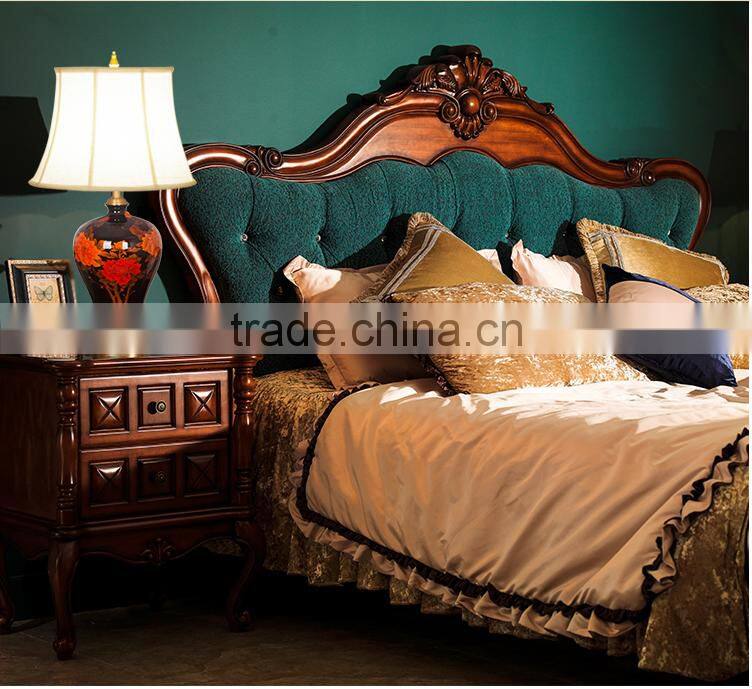 Yellow and blue nightstand lamps for bedroom