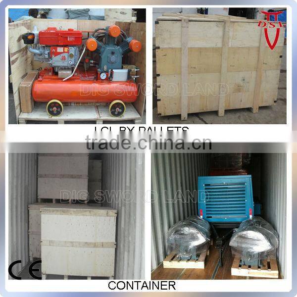 W-3.2/7 Portable Diesel Power Rock Drill Air Compressor