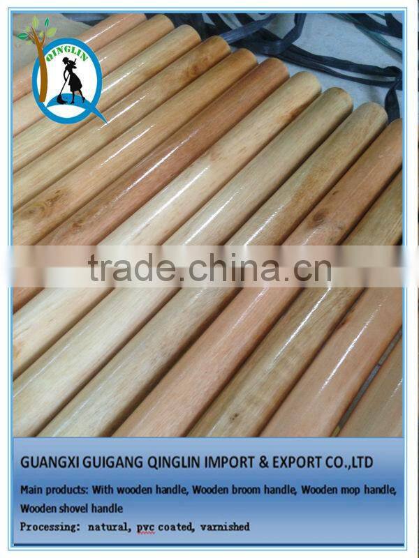 Standard thread natural wood stick 120*2.2cm for home and hotel uses