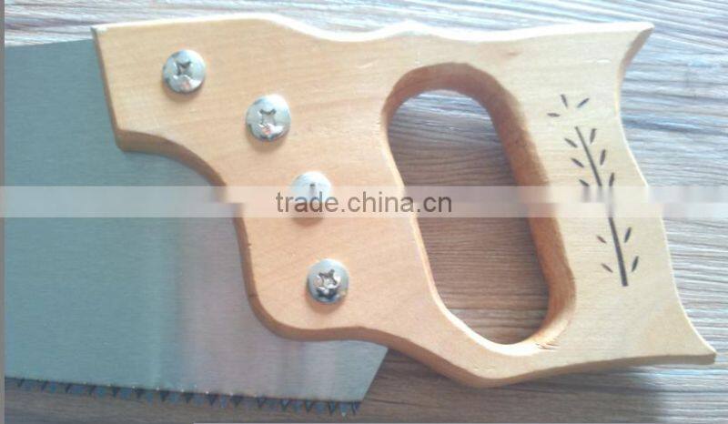 triple sharpening wooden handle hand saws