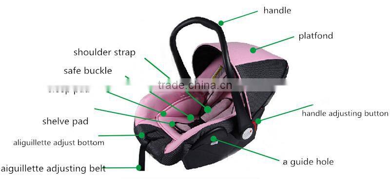 Wholesale plastic baby travel basket made in ningbo