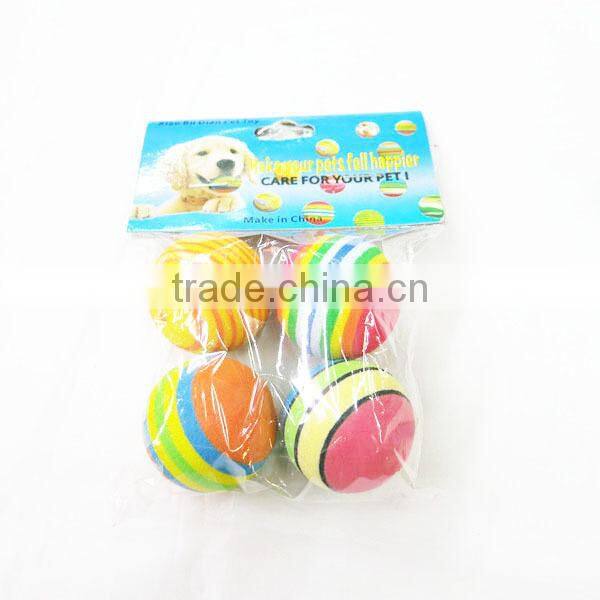 4PC Color Ball Plastic Ball Bouncing Ball
